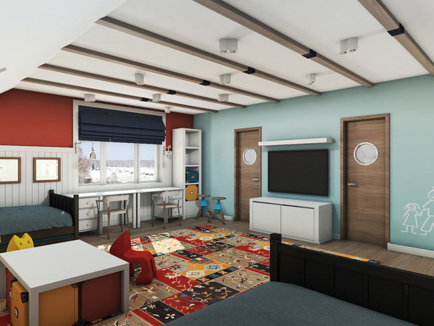 Фотография: Детская в стиле Лофт, Современный – фото на INMYROOM