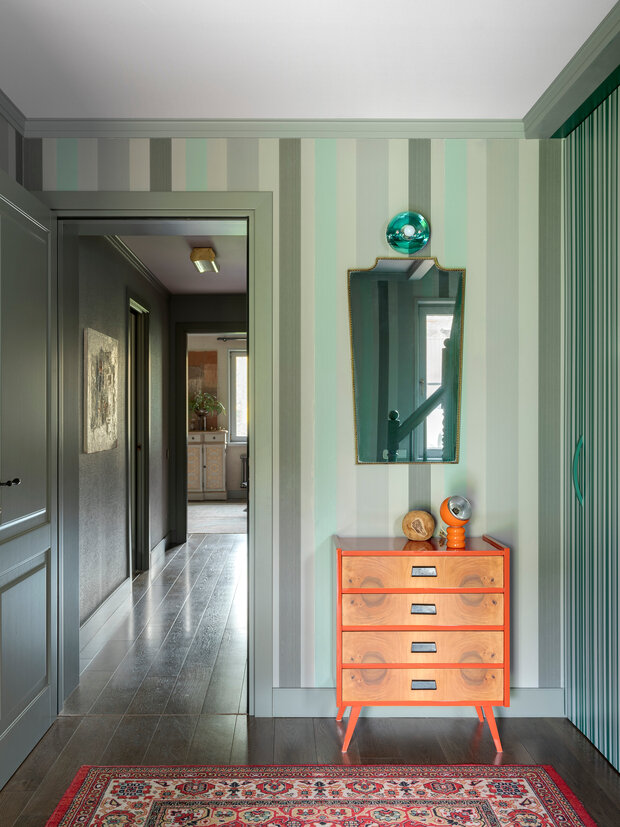 Фотография: Прихожая в стиле Прованс и Кантри, Эклектика, Винтажный, Дом, Проект недели, Дача, Подмосковье, Дом и дача, Московская область, 4 и больше, Более 90 метров, Юлия Русских – фото на INMYROOM