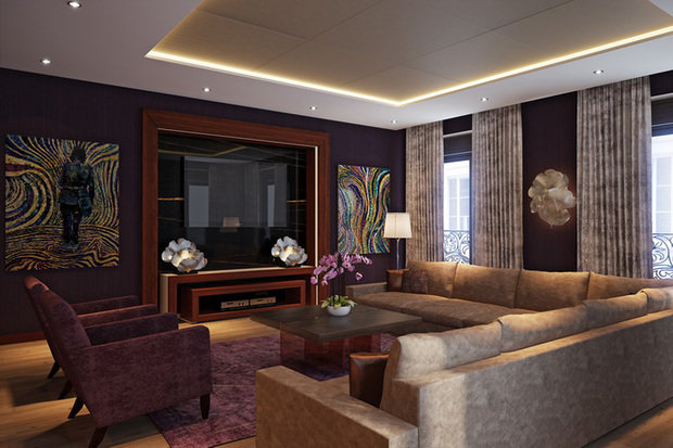 Фото из портфолио Квартира в стиле Альберто Пинто – фотографии дизайна интерьеров на INMYROOM