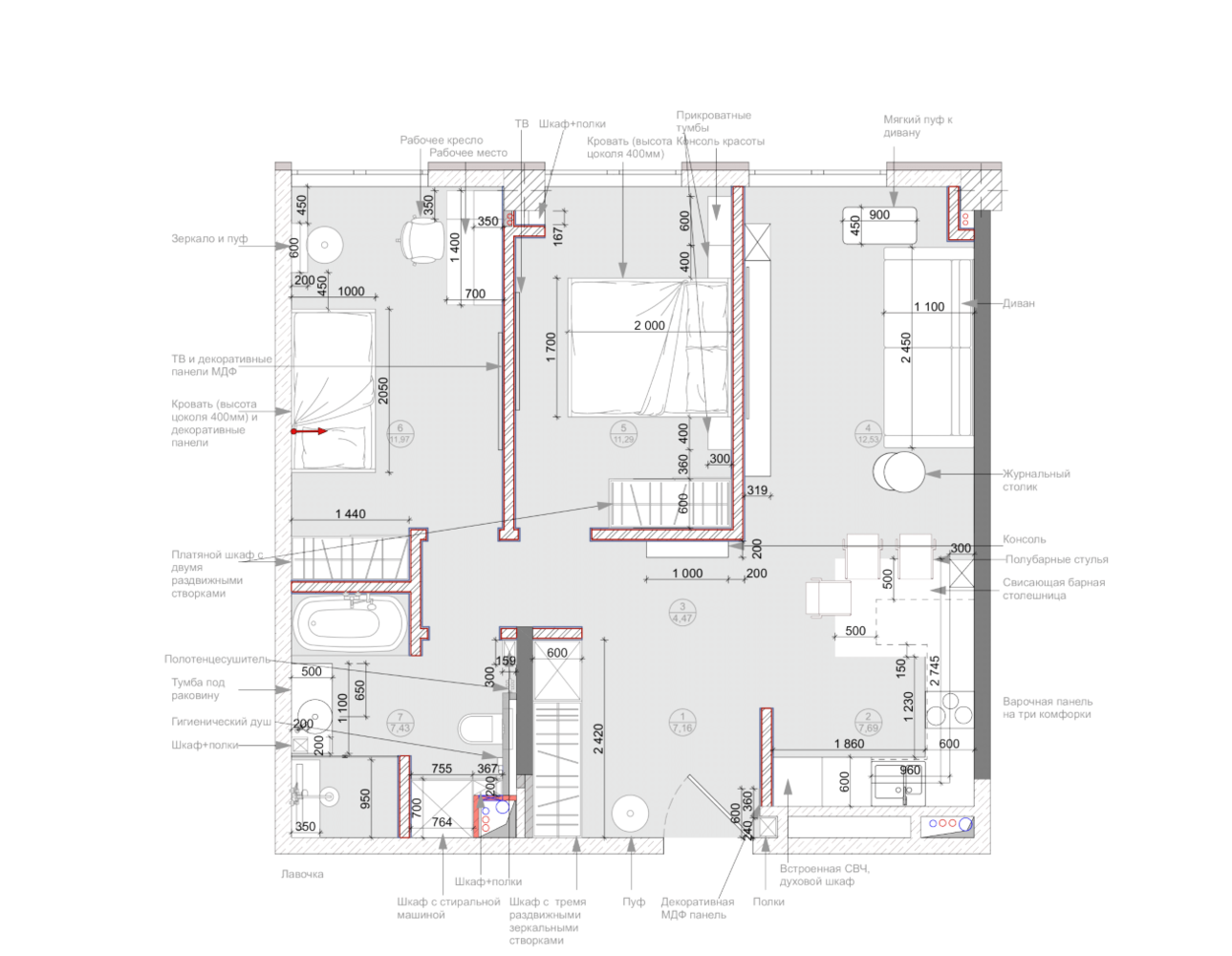 Планировка После