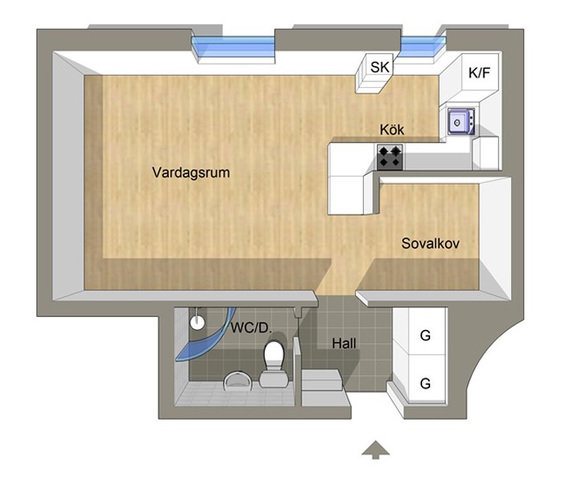 Фотография: Планировки в стиле  – фото на INMYROOM