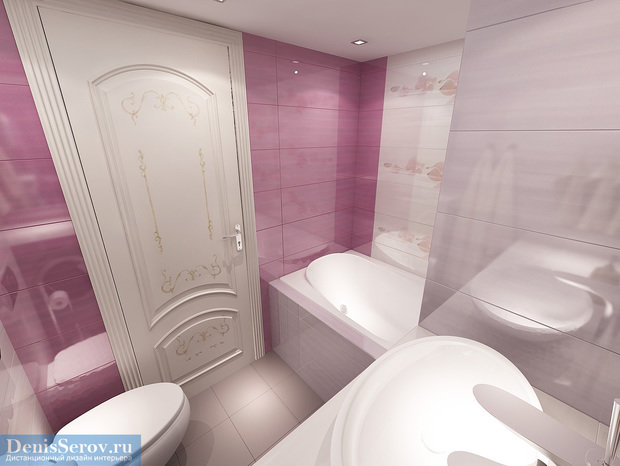 Фото из портфолио Ванная комната в загородном доме, современная классика – фотографии дизайна интерьеров на INMYROOM