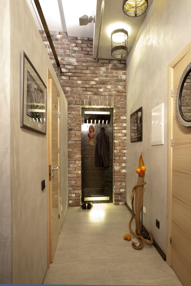Фотография: Прихожая в стиле Лофт, Квартира, Дома и квартиры – фото на INMYROOM