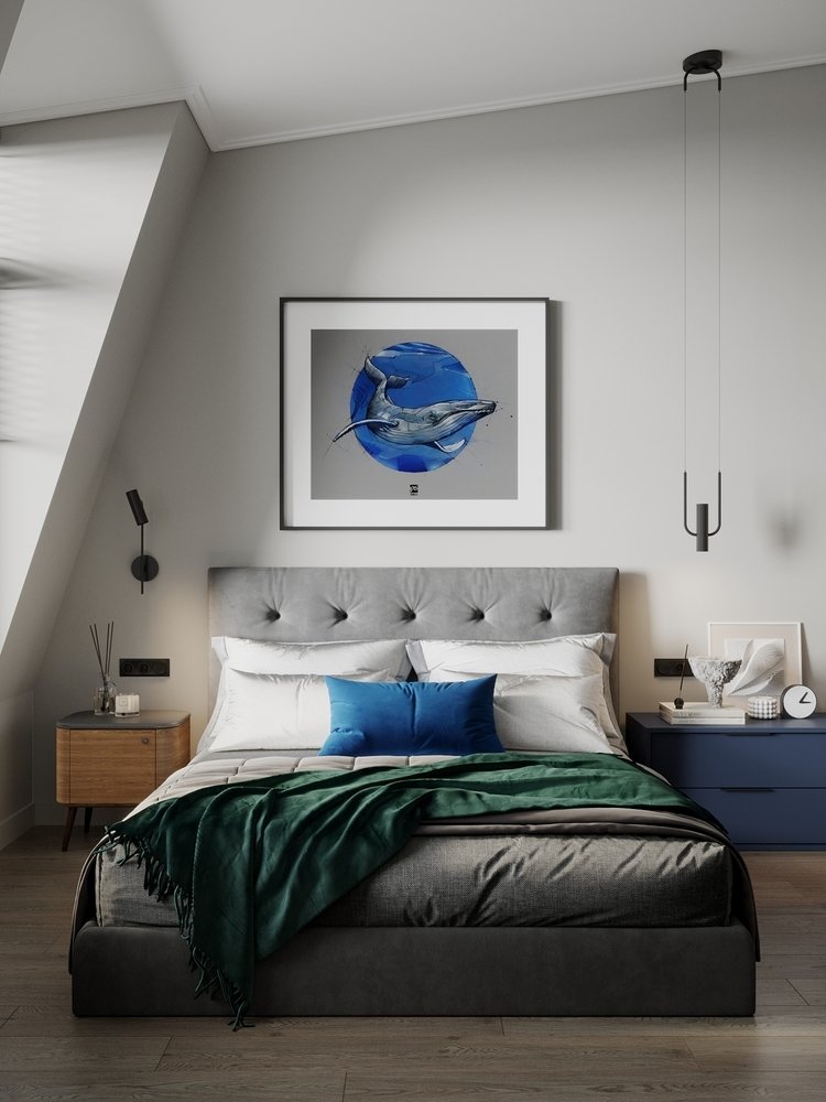 Фотография: Спальня в стиле Современный, Квартира, Проект недели, Санкт-Петербург, Татьяна Воронцова, 3 комнаты, 60-90 метров – фото на INMYROOM Фотография: Спальня в стиле Современный, Квартира, Проект недели, Санкт-Петербург, Татьяна Воронцова, 3 комнаты, 60-90 метров – фото на INMYROOM