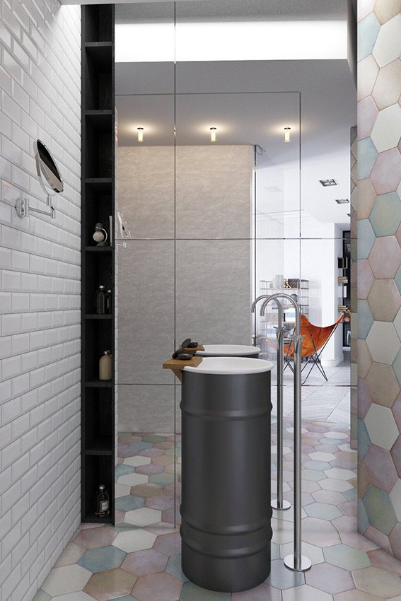 Фото из портфолио Парижский loft – фотографии дизайна интерьеров на INMYROOM
