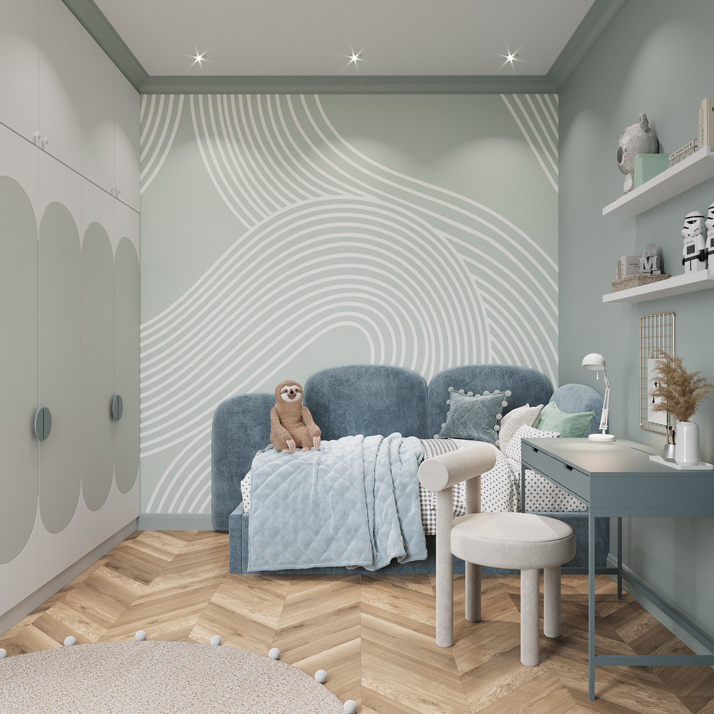 Фотография: Детская в стиле Современный, Эклектика, Квартира, Проект недели, Санкт-Петербург, 4 и больше, 60-90 метров, Елена Лебедева – фото на INMYROOM