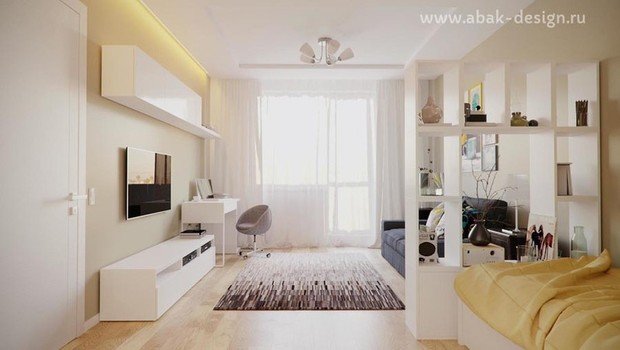 Фото из портфолио Комната – фотографии дизайна интерьеров на InMyRoom.ru