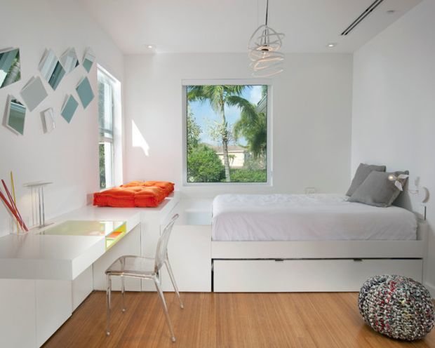 Фотография: Спальня в стиле Скандинавский, Квартира, Дом, Планировки, Советы, Ремонт на практике – фото на INMYROOM