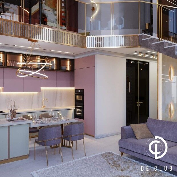 Фото из портфолио Квартира 150 м² в ЖК «Сердце Столицы». Современный стиль – фотографии дизайна интерьеров на INMYROOM
