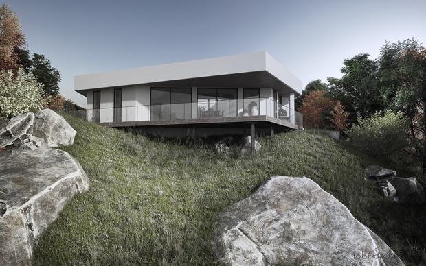 Фото из портфолио HOUSE BY THE RIVER – фотографии дизайна интерьеров на INMYROOM