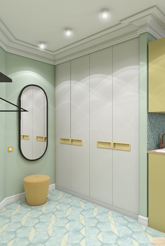 Фотография: Прихожая в стиле Современный, Квартира, Студия, Проект недели, Марина Саркисян, Финляндия, до 40 метров – фото на INMYROOM