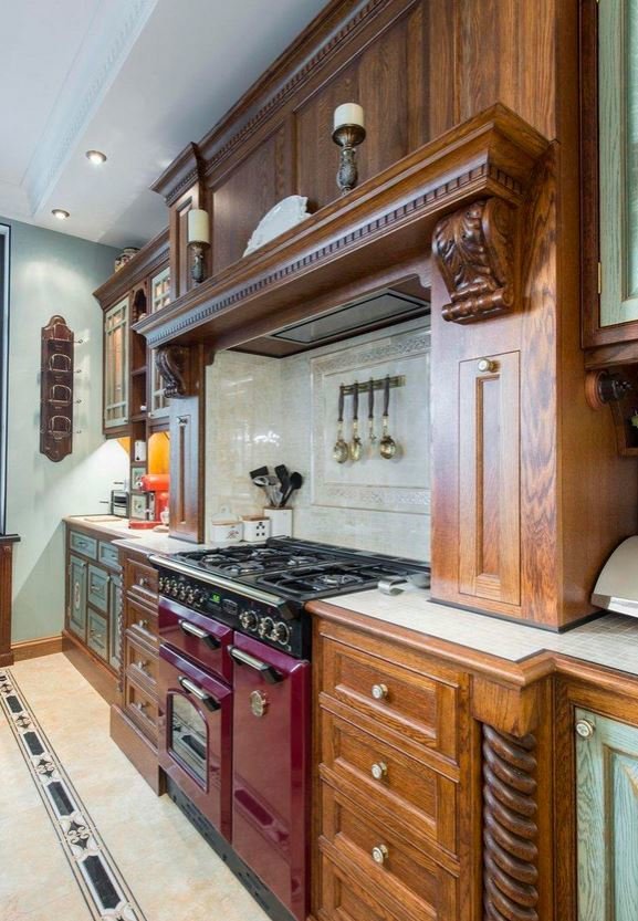 Фото из портфолио Кухня для художницы в английском стиле  – фотографии дизайна интерьеров на INMYROOM