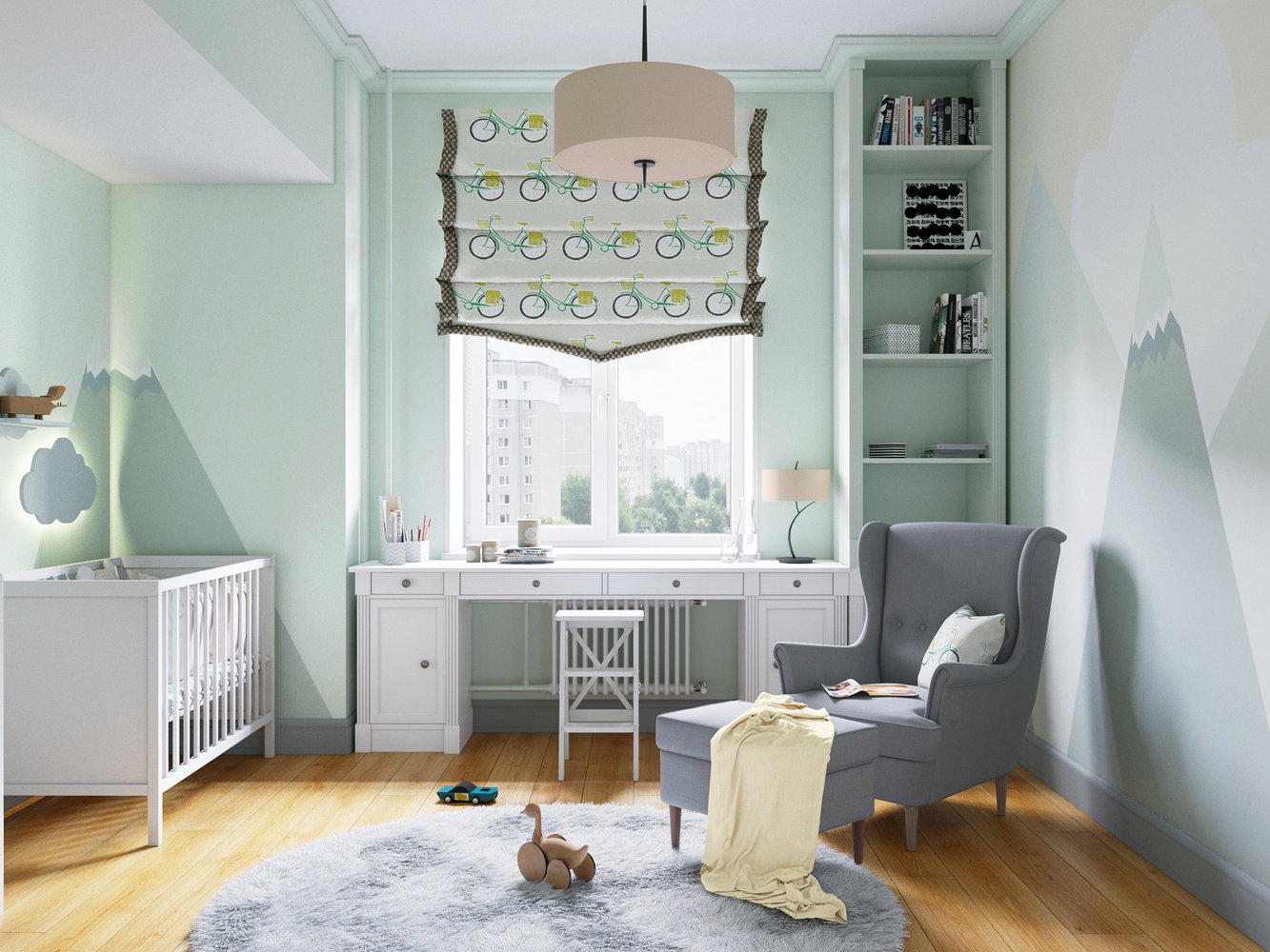 Фотография: Детская в стиле Скандинавский, Квартира, Проект недели, Москва, Сталинка, Алена Юдина, 3 комнаты, 60-90 метров – фото на INMYROOM Фотография: Детская в стиле Скандинавский, Квартира, Проект недели, Москва, Сталинка, Алена Юдина, 3 комнаты, 60-90 метров – фото на INMYROOM