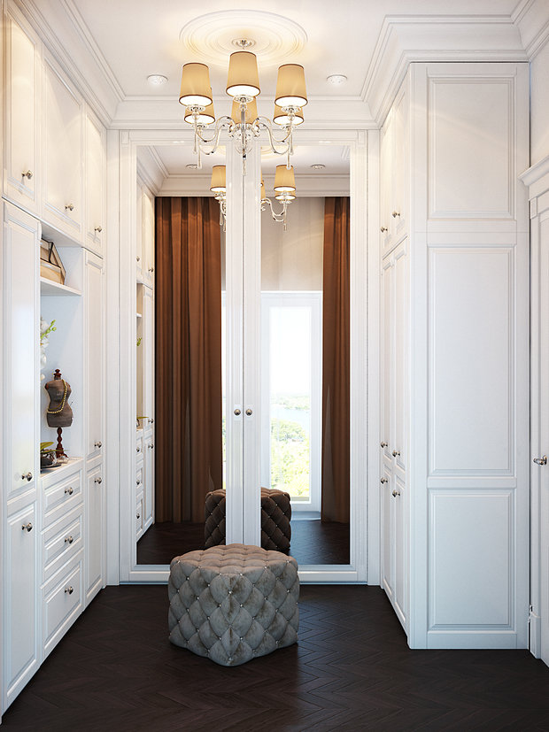 Фото из портфолио Светлая классика – фотографии дизайна интерьеров на INMYROOM