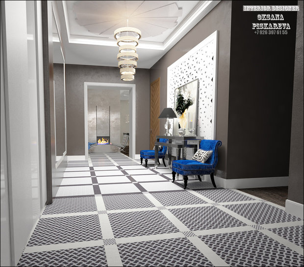 Фото из портфолио Остоженка Парк Палас – фотографии дизайна интерьеров на INMYROOM