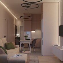 Фото из портфолио Кухня-гостиная минимализм – фотографии дизайна интерьеров на INMYROOM