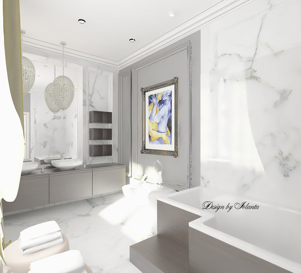 Фото из портфолио Санузел 1 – фотографии дизайна интерьеров на INMYROOM