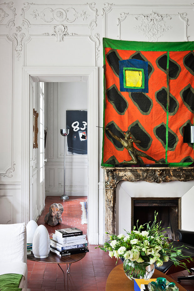 Фото из портфолио  Богатая палитра цветов в буржуазном особняке Перпиньян – фотографии дизайна интерьеров на INMYROOM