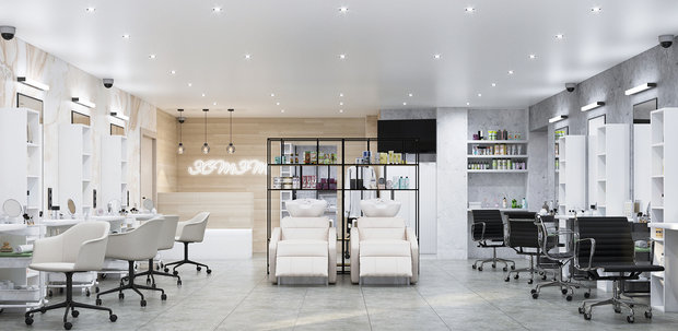 Фото из портфолио Салон красоты Эстет 115 кв.м г.Москва – фотографии дизайна интерьеров на INMYROOM