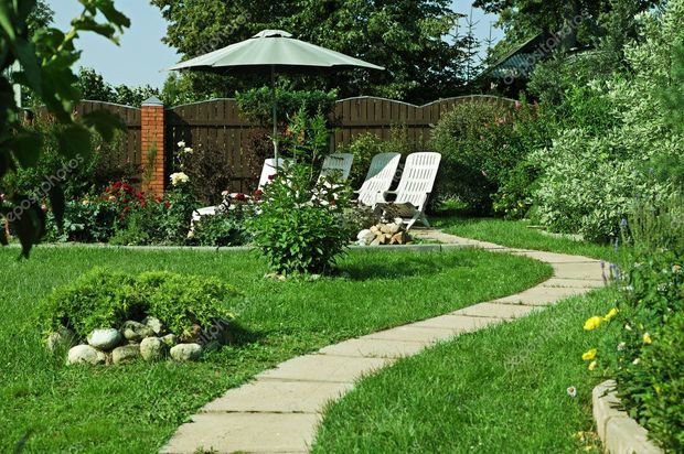 Фотография: Ландшафт в стиле , Советы, ландшафтные работы, Благоустройство территории, Ландшафтный дизайн, как обустроить участок, Татьяна Крамская, Технониколь, Дорожки в саду – фото на INMYROOM