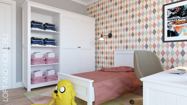 Фото из портфолио ТАУНХАУС, 120М2, ФЬЮЖН – фотографии дизайна интерьеров на INMYROOM