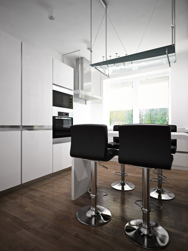 Фото из портфолио Черное и белое  – фотографии дизайна интерьеров на INMYROOM