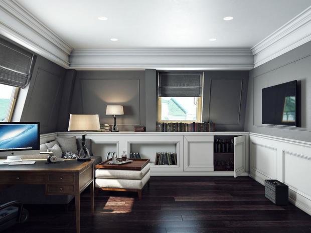 Фото из портфолио Кабинет банкира. – фотографии дизайна интерьеров на INMYROOM