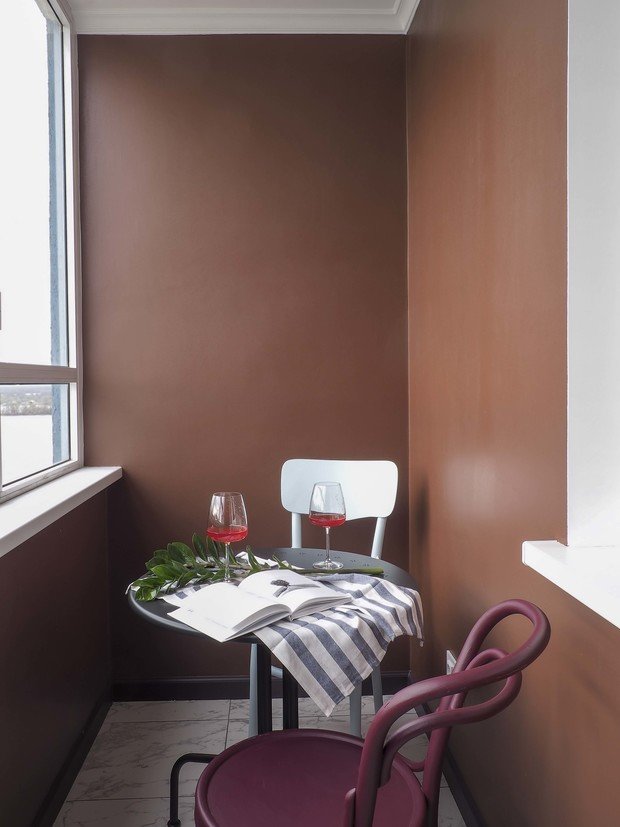 Фотография: Балкон в стиле Эклектика, Квартира, Студия, Проект недели, Нижний Новгород, Светлана Светлицкая – фото на INMYROOM