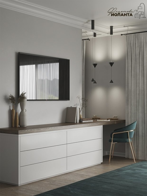 Фото из портфолио Вилла в Италии (спальня) – фотографии дизайна интерьеров на INMYROOM