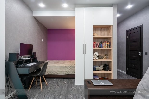 Фото из портфолио Ремонт студии в ЖК «Лондон» – фотографии дизайна интерьеров на INMYROOM