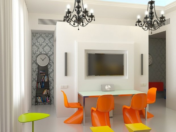 Фотография: Гостиная в стиле Эклектика – фото на INMYROOM