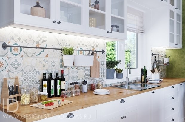 Фото из портфолио ЛЕТНИЙ ДИЗАЙН ДОМА В ГОРОДЕ СЕВАСТОПОЛЬ, 140 м² – фотографии дизайна интерьеров на INMYROOM