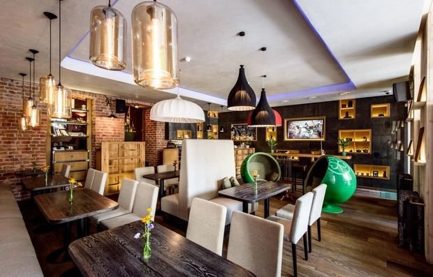 Фото из портфолио Дизайн кафе "Клевер" – фотографии дизайна интерьеров на INMYROOM