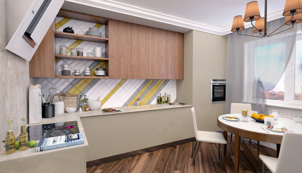 Фотография: Кухня и столовая в стиле Современный, Квартира, Дома и квартиры, IKEA, Проект недели – фото на INMYROOM