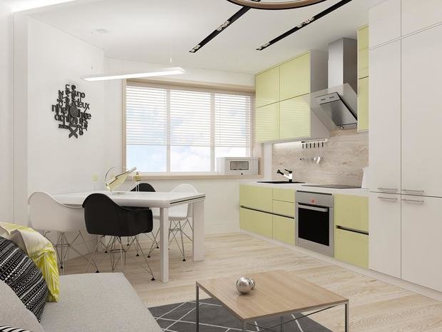 Фото из портфолио Квартира в ЖК Миниполис Самоцветы – фотографии дизайна интерьеров на INMYROOM