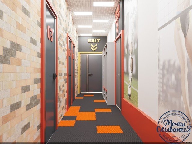 Фото из портфолио Интерьер тренажёрного зала – фотографии дизайна интерьеров на INMYROOM