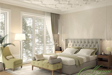 Спальни в частном доме