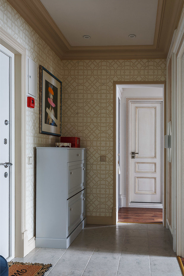 Фотография: Прихожая в стиле Классический, Современный, Эклектика, Квартира, Россия, Проект недели, Новая Москва, Ольга Куликовская-Эшби, Interior Box – фото на INMYROOM