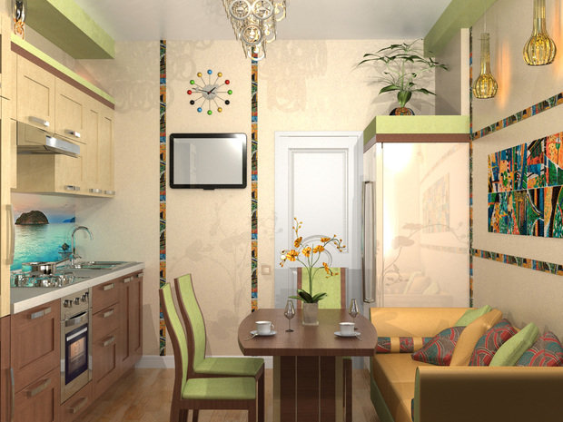 Фото из портфолио Дизайн квартиры 1 – фотографии дизайна интерьеров на INMYROOM