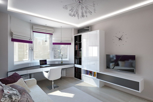 Фотография: Гостиная в стиле Современный, Хай-тек – фото на INMYROOM