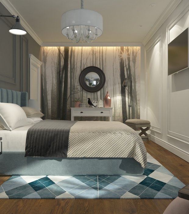 Фото из портфолио Современная классика в городской квартире – фотографии дизайна интерьеров на INMYROOM