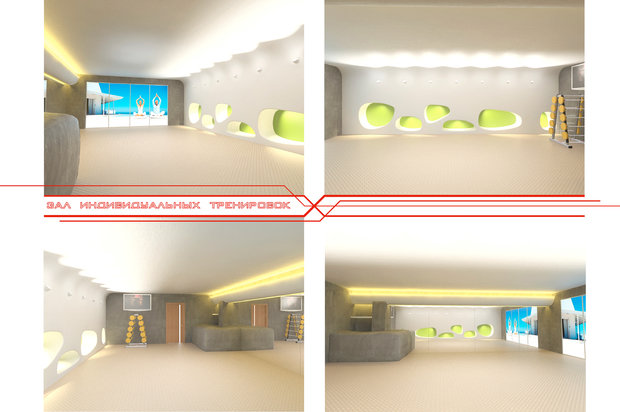 Фото из портфолио Powerhouse GYM – фотографии дизайна интерьеров на INMYROOM
