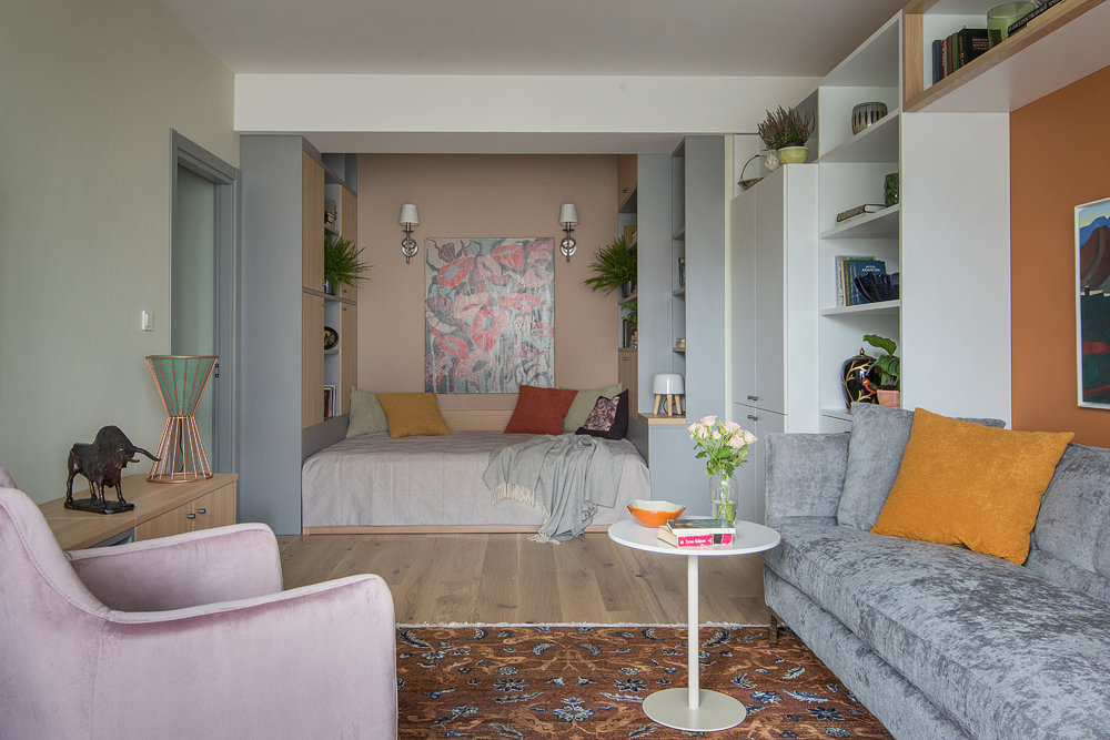 Фотография: Гостиная в стиле Современный, Прованс и Кантри, Квартира, Проект недели, Москва, 2 комнаты, 60-90 метров, Наталия Суслина – фото на INMYROOM Фотография: Гостиная в стиле Современный, Прованс и Кантри, Квартира, Проект недели, Москва, 2 комнаты, 60-90 метров, Наталия Суслина – фото на INMYROOM