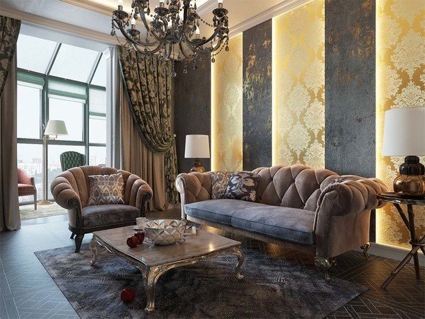 Фото из портфолио Жемчужный фрегат – фотографии дизайна интерьеров на INMYROOM