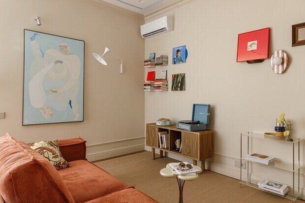 Фотография: Гостиная в стиле Современный, Квартира, Проект дня, Астана, 60-90 метров, современный с элементами эклектики, Динара Усманова – фото на INMYROOM