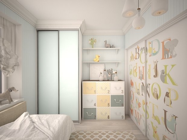 Фото из портфолио Квартира в Коммунарке – фотографии дизайна интерьеров на INMYROOM