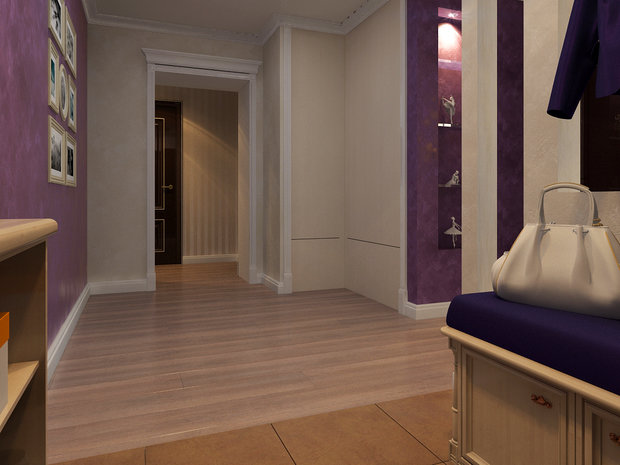 Фото из портфолио 3к.кв. в современной классике (ЖСК "Пилон") – фотографии дизайна интерьеров на INMYROOM