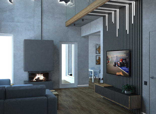 Фото из портфолио Дом в стиле минимализм – фотографии дизайна интерьеров на INMYROOM