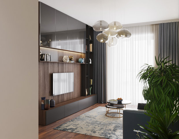 Фото из портфолио Сердце Столицы \ 99 кв. м. – фотографии дизайна интерьеров на INMYROOM