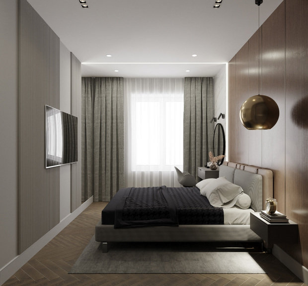 Фото из портфолио Дизайн квартиры в Уфе – фотографии дизайна интерьеров на INMYROOM